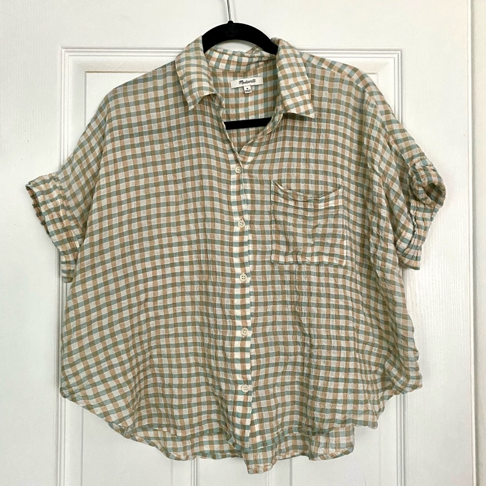 Madewell Seersucker Daily Shirt